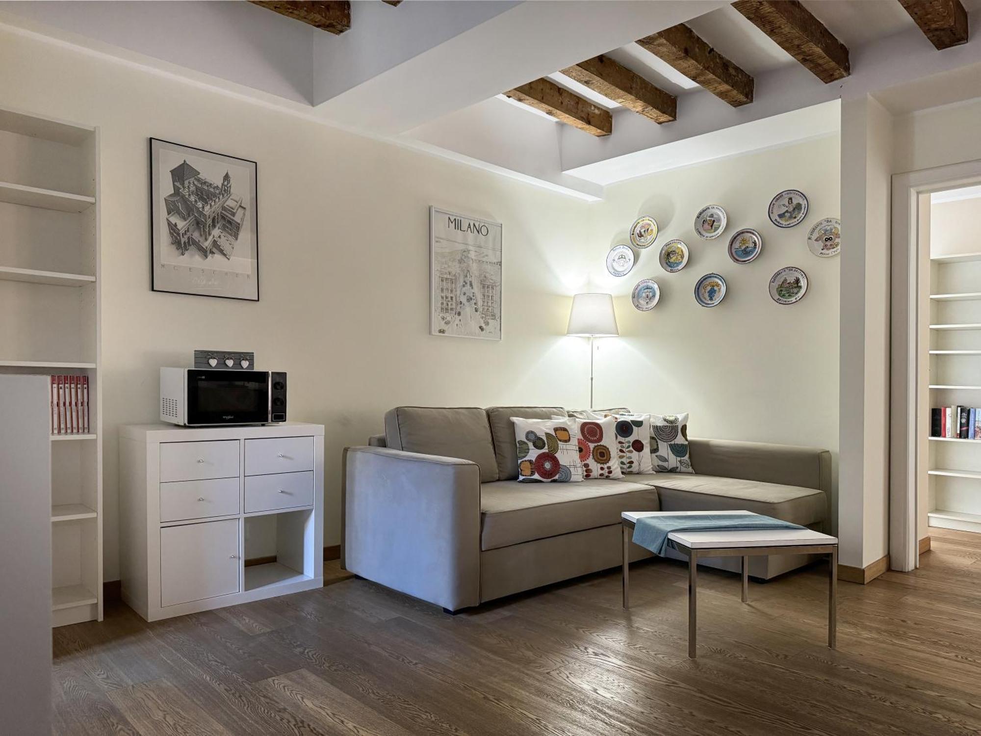 Joivy Cosy Ticinese Retreat 1-Bed Flat Near The Duomo Apartment Милано Екстериор снимка